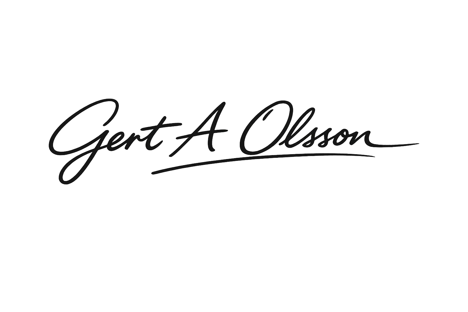 signature Signature: Gert A Olsson
